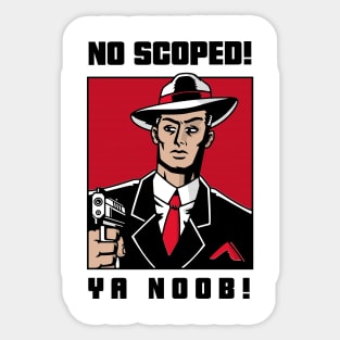 No scoped 3.0 Sticker